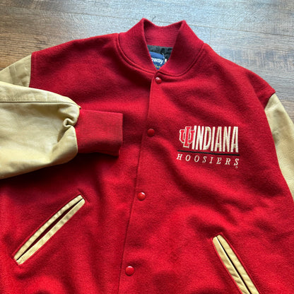 Indiana Holloway Leather Varsity Jacket