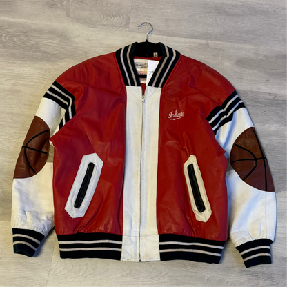 Indiana Hoosiers Leather Jacket