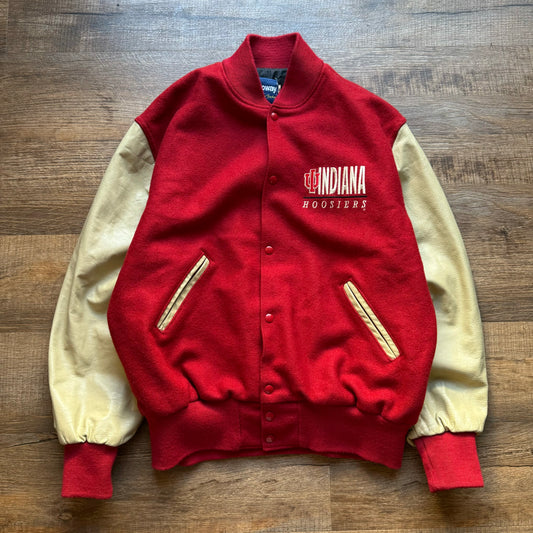 Indiana Holloway Leather Varsity Jacket