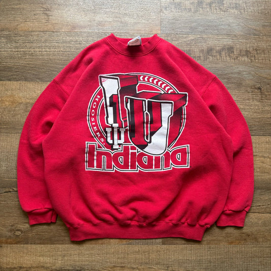 Logo Athletic Big Graphic Indiana Crewneck Sweatshirt